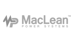 MacLean Power System Logo in Gray