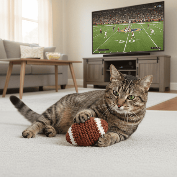 Football Catnip Toy – Celebratopia - Main Image