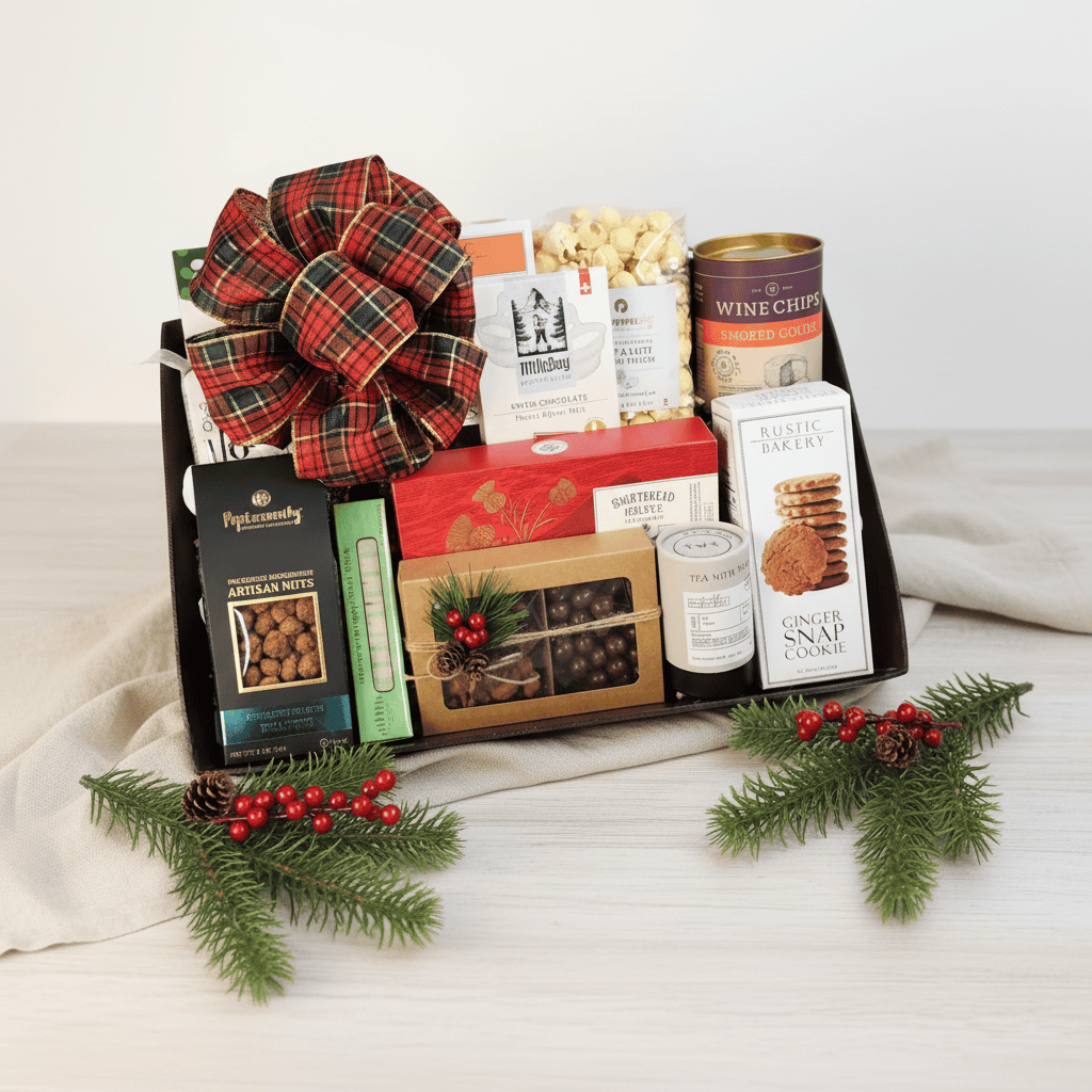 Santa's Snacks Gift Tray – Celebratopia