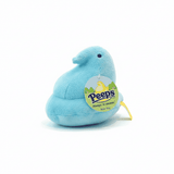 Peeps Plush Chick - 5 Blue, featuring a branded hang tag and hard plastic emblem, perfect for gifting from Celebratopia's unique collection.