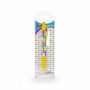 Peeps Bunny Ballpoint Pen, featuring colorful bunny silhouettes on the barrel, packaged with a confetti-patterned card, perfect for gifting from Celebratopia.